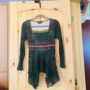 Nymph of the Forest Top NWOT